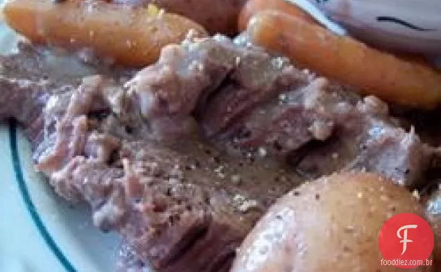 Kathy's assado e legumes