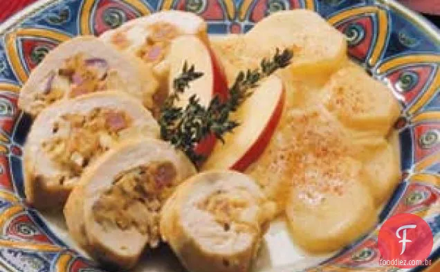 Peitos De Frango Recheados Salgados
