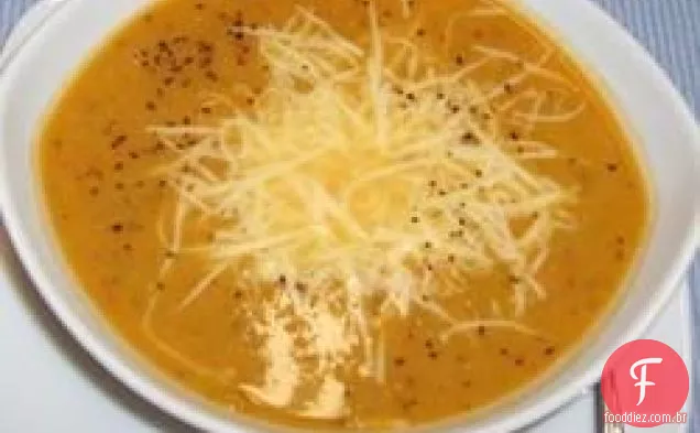 Sopa De Ervilha Doce Esfumaçada