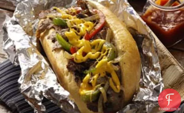 Pat's Rei dos bifes Philly Cheese Steak