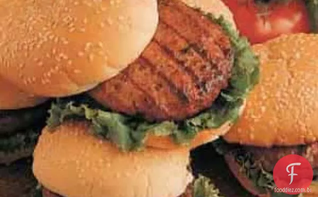 Hambúrgueres Recheados Com Bacon