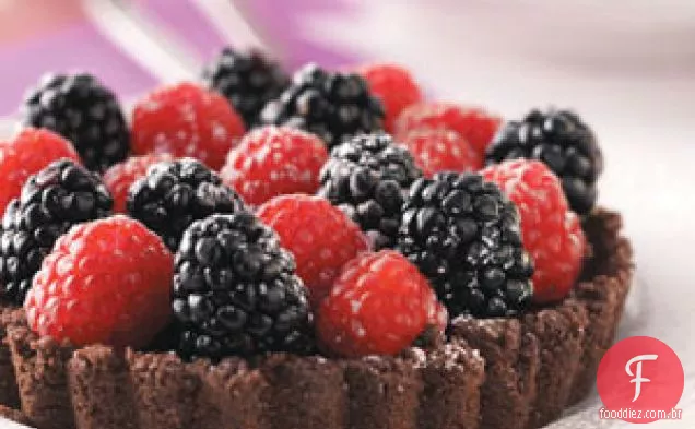 Chocolate Berry Tarts