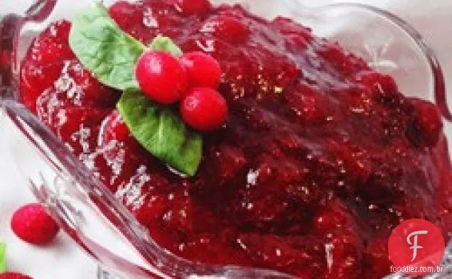 Molho De Cranberry De Férias