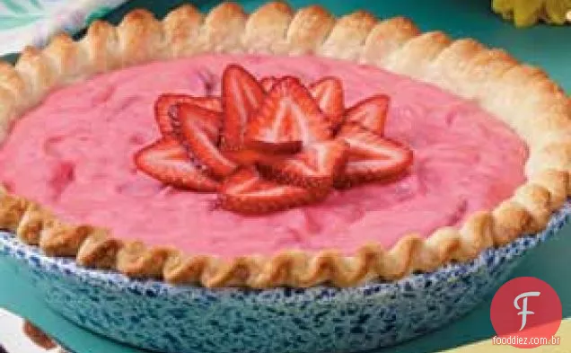 Torta De Morango Cremosa