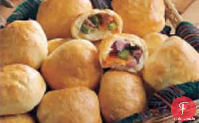 Rolos De Presunto E Queijo Com Aspargos