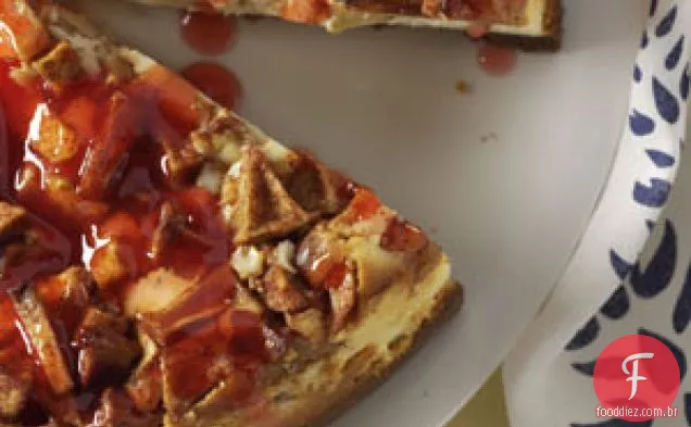 Cheesecake De Maçã Com Especiarias