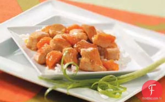 Frango Laranja Damasco