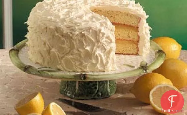 Bolo De Limão De Camada Tripla