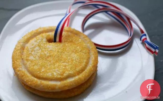 Biscoitos Vencedores Da Medalha De Ouro