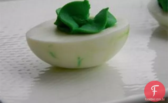 Ovos cozidos do dia de São Patrício