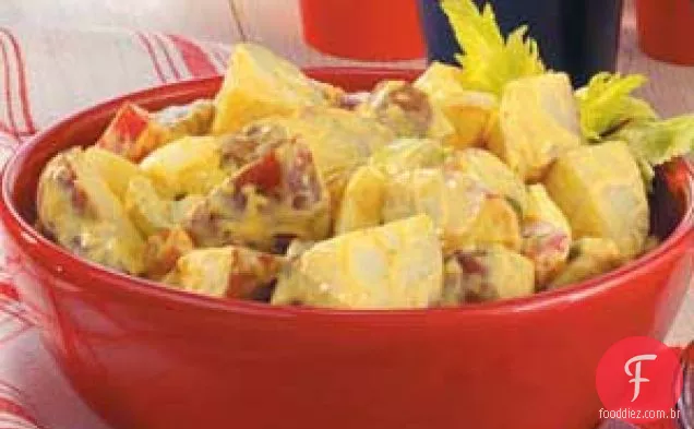 Salada De Batata Com Mostarda E Mel