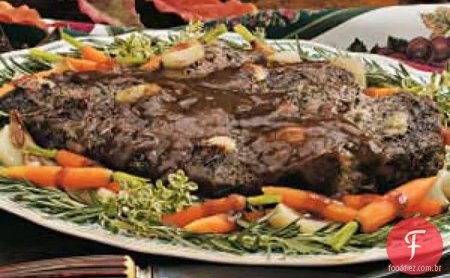 Carne De Veado Assada