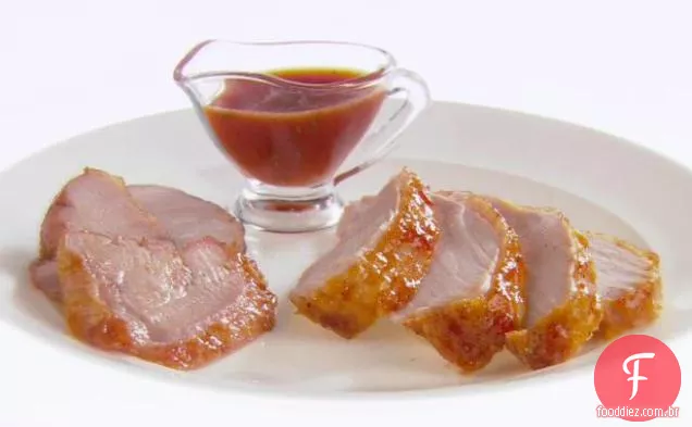 Peru Glaceado Com Cranberry-Laranja