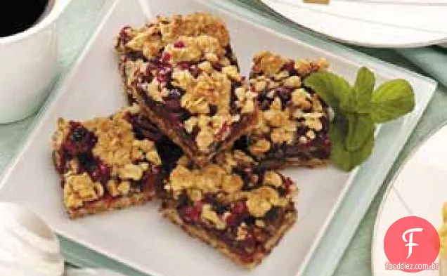 Caramel Cranberry Bars