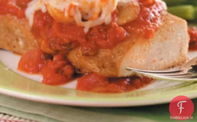 Frango Saboroso Com Mussarela