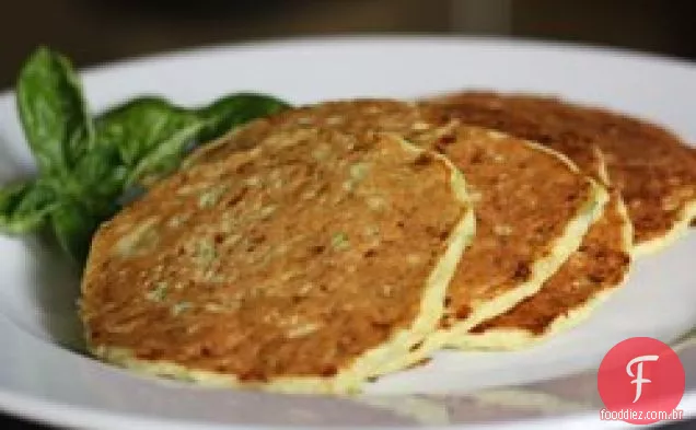 Panquecas Cheddar De Abobrinha