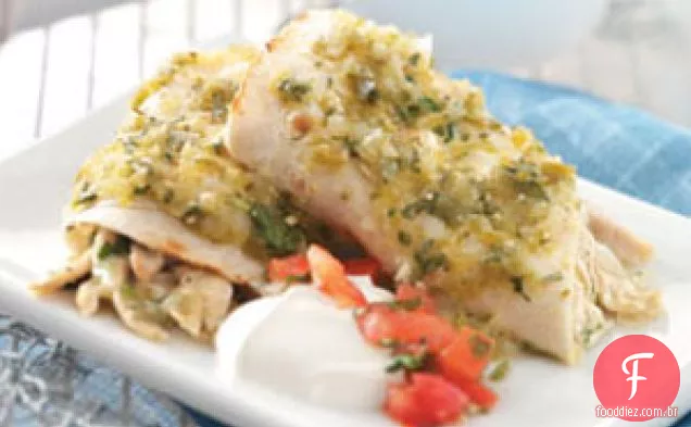 Enchiladas De Frango Picante Jalapeno