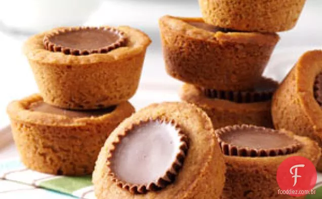 Copos Para Biscoitos Com Manteiga De Amendoim