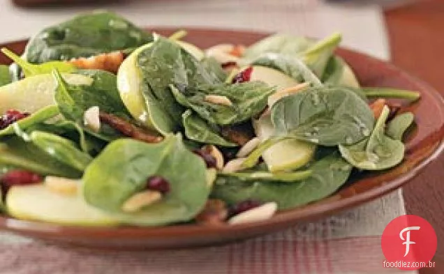 Salada De Espinafre E Amêndoa