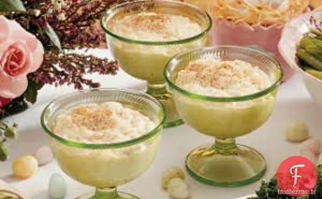Pudim De Arroz Fácil