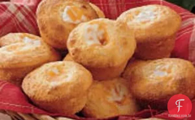 Muffins De Milho Com Queijo