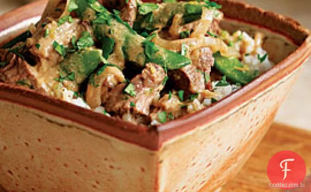 Curry De Carne Tailandesa Picante