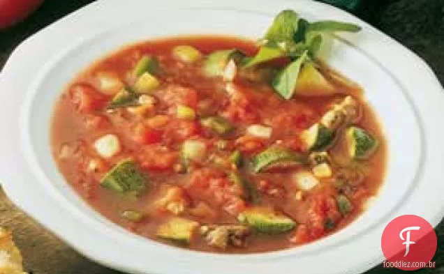 Sopa De Abobrinha Italiana