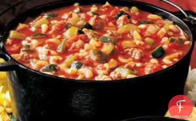 Sopa De Abobrinha Picante