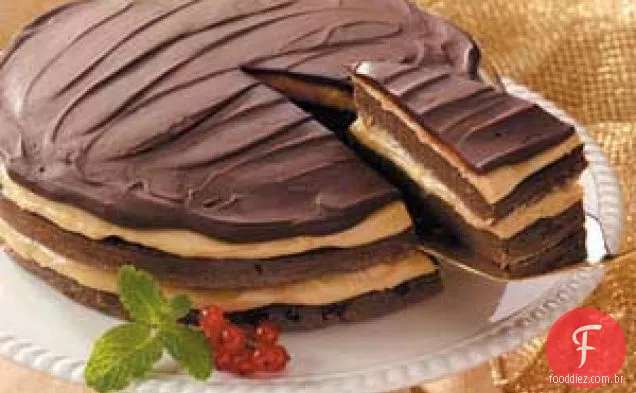 Bolo De Amendoim Com Chocolate Favorito