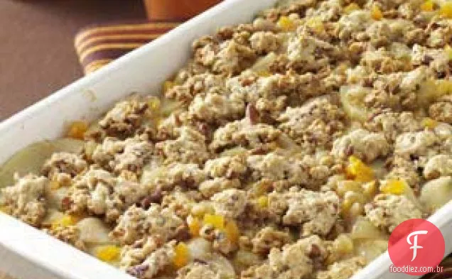 Gingered Apricot-Crumble De Maçã