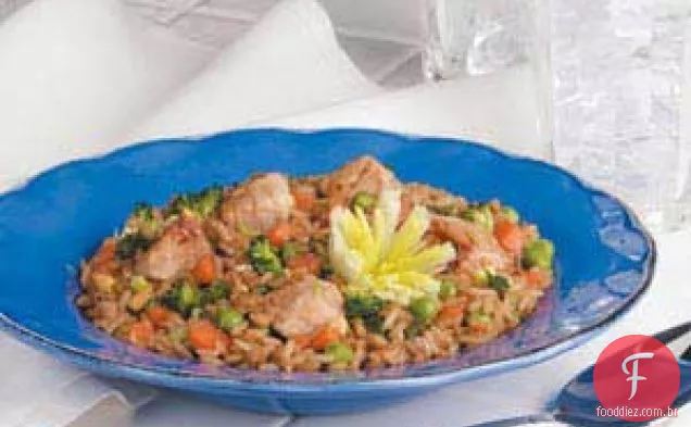 Arroz Frito De Porco Chinês