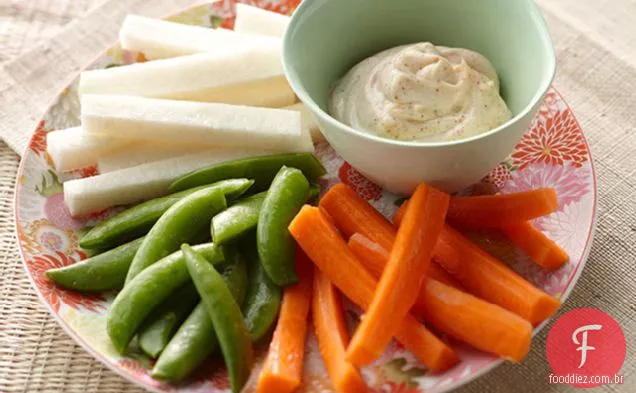 Maionese picante com vegetais