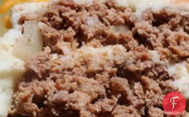 O bolo de carne favorito da mãe