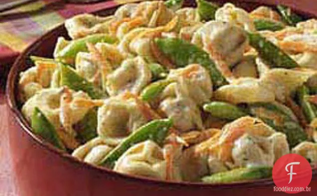 Salada Tortellini Cremosa E Fria