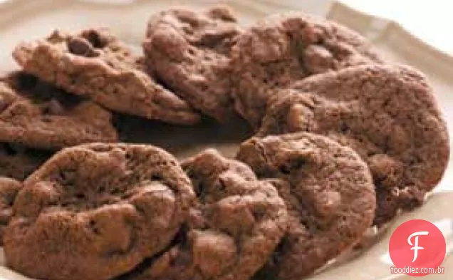 Biscoitos De Chocolate Duplo