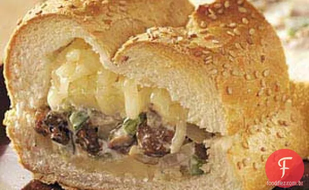 Sanduíche De Salsicha Saudável