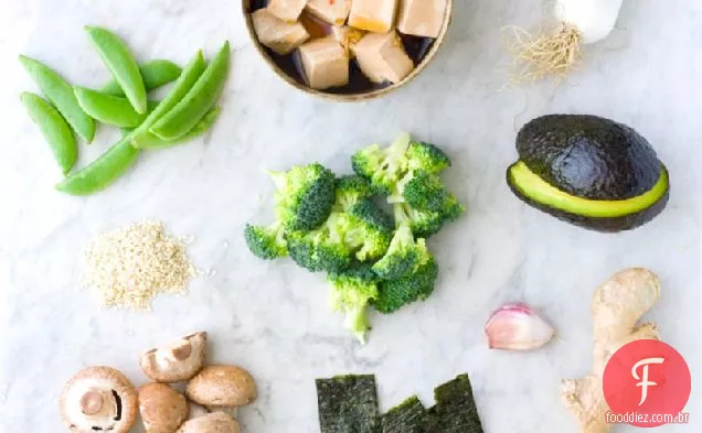 Salada Sushi Verde