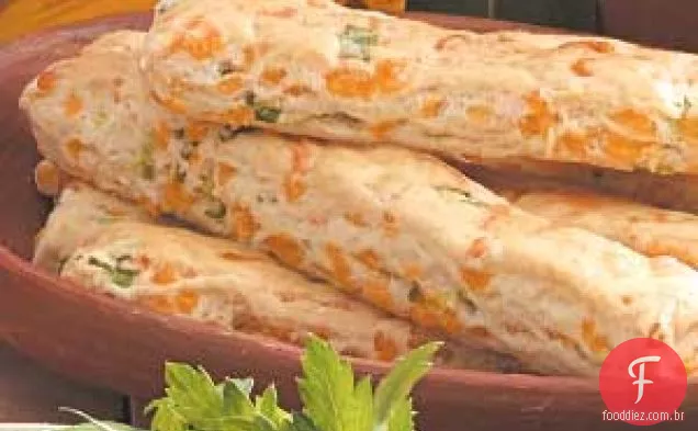 Breadsticks De Cebola Com Queijo