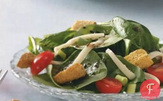Salada Fácil De Espinafre Italiano