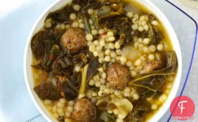 Sopa De Almôndega Cuscuz