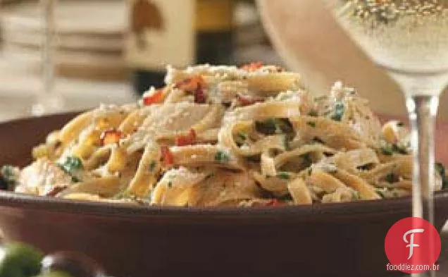 Makeover Bacon Frango Alfredo