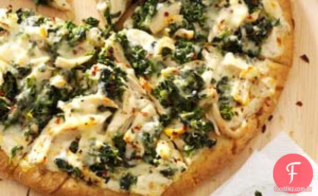 Pizza Alfredo Sem Esforço
