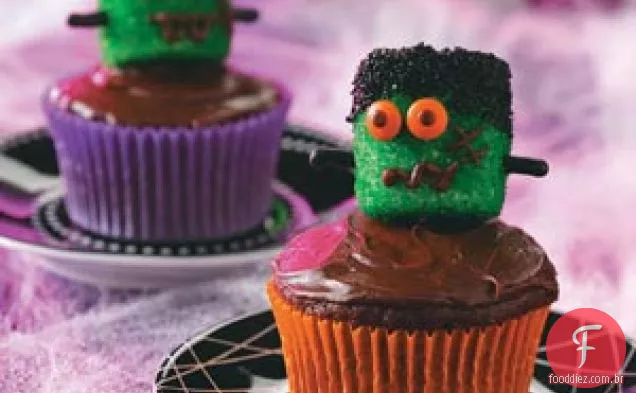 Frankenstein Cupcakes