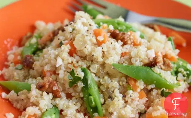 Risoto De Quinoa Com Cenoura E Açúcar Snaps
