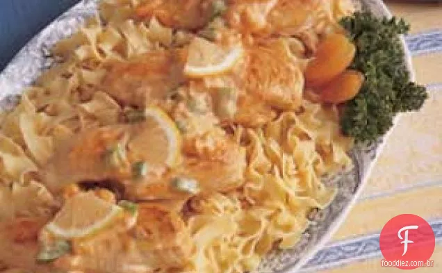 Damasco Frango Assar