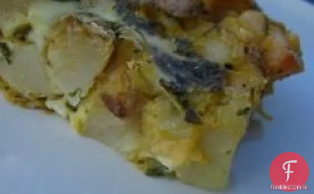 Caçarola De Pequeno-Almoço Com Batata Cremosa