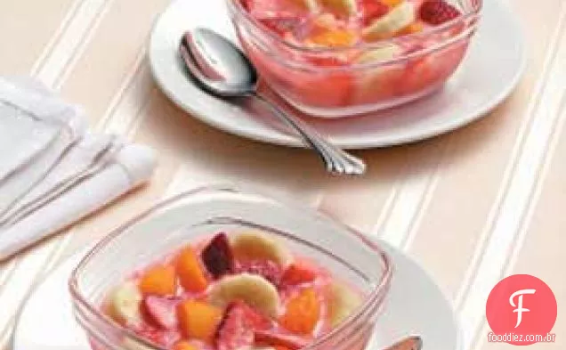 Copos Congelados Fáceis Do Fruto