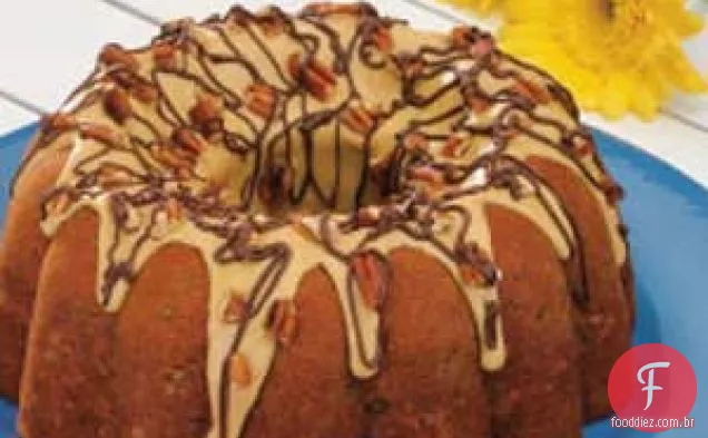 Chocolate Chip Caramel Cake