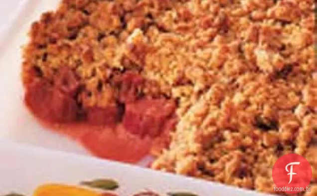 Ruibarbo Granola Crisp