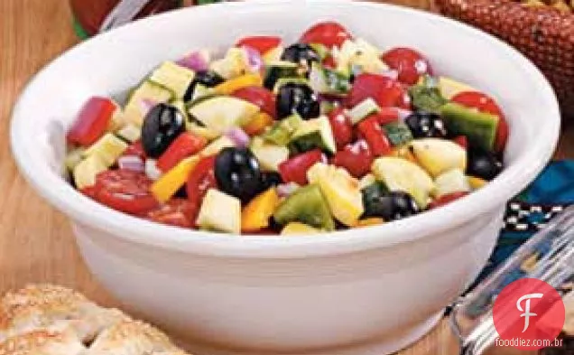 Salada Vegetariana Marinada
